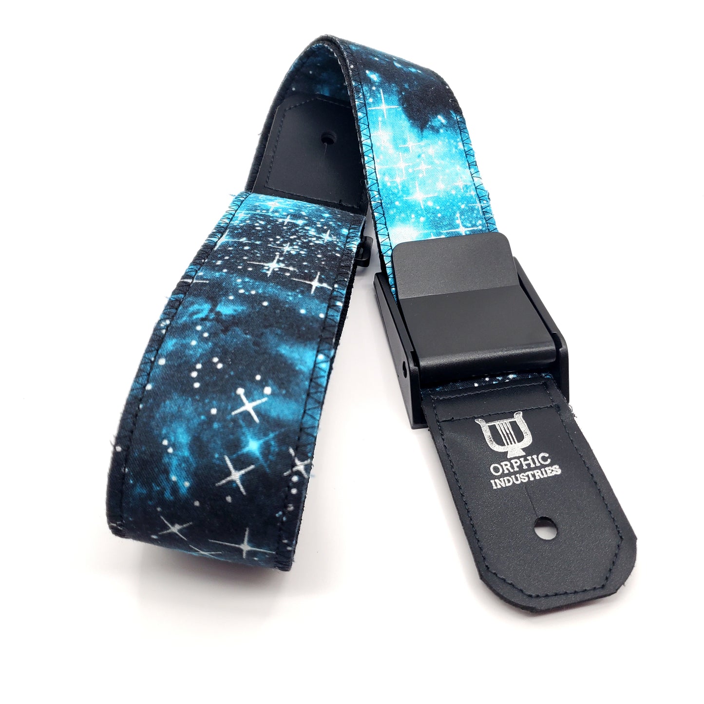 Blue Galaxy Locking Guitar Strap