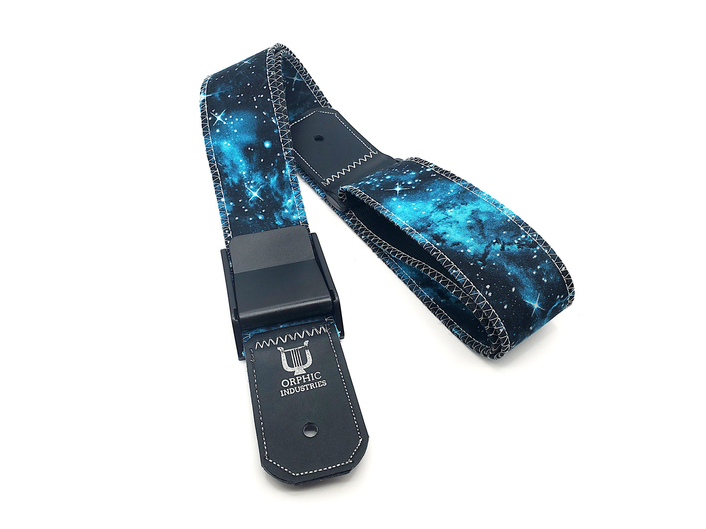 Blue Galaxy Locking Guitar Strap